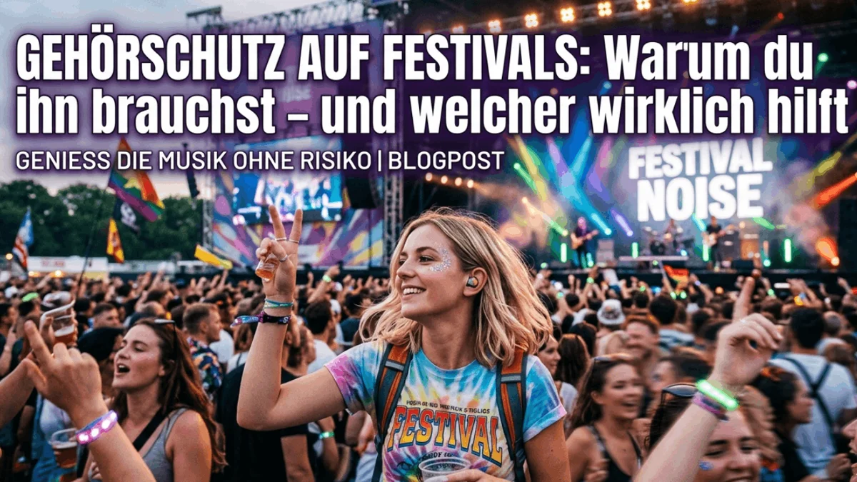 Gehörschutz auf Festivals: Warum du ihn brauchst – und welcher wirklich hilft