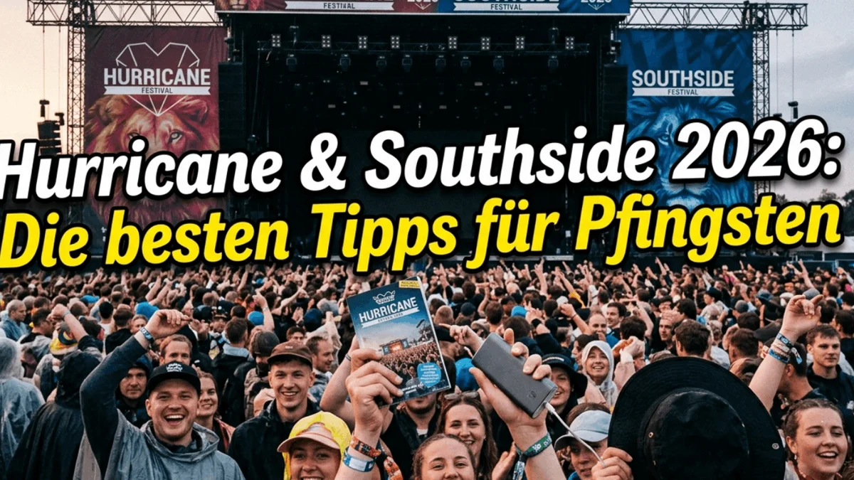 Hurricane & Southside 2026: Die besten Tipps für Pfingsten