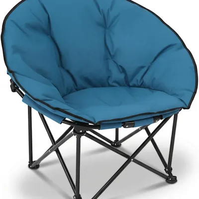Sekey Übergroßer Campingstuhl – Mondsessel, dick gepolstert