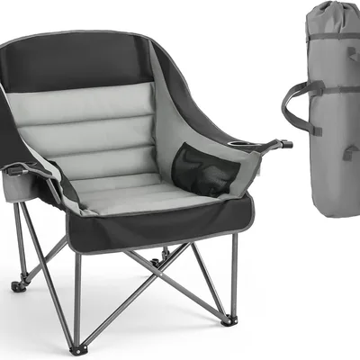 VEVOR Campingstuhl Übergroß – 204kg Belastbar