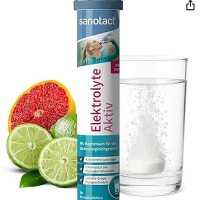 sanotact Elektrolyte Aktiv – 20 Brausetabletten