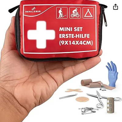 WALSER Premium Mini Erste Hilfe Set 2026 – 31-teilig