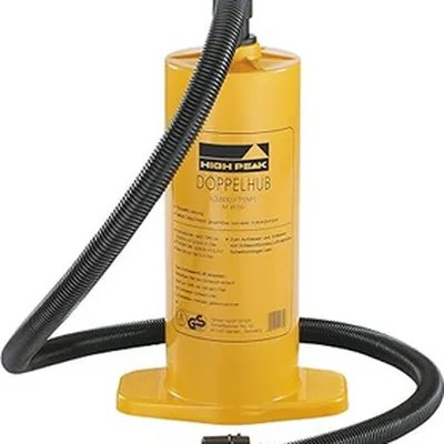 High Peak Doppelhubpumpe – TÜV/GS geprüft, 4 Ventile