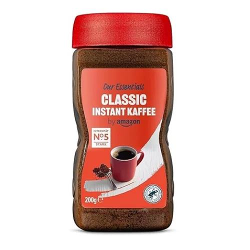 by Amazon Classic Instant Kaffee – Dunkle Röstung, 200g