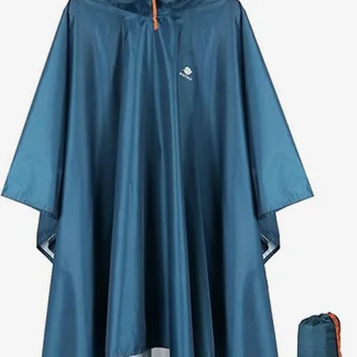 ANYOO Leichter Wasserdichter Regenmantel mit Kapuze