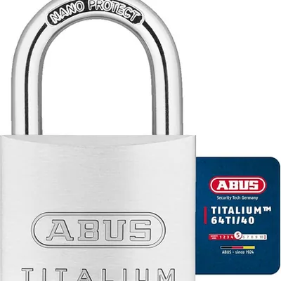 ABUS Titalium Vorhängeschloss 64TI/40