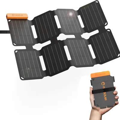 Flexsolar 25W Faltbares Solarpanel Mini – USB-A & USB-C