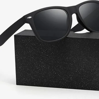 Polarisierte Sonnenbrille Unisex – UV400, Retro, Sportbrille