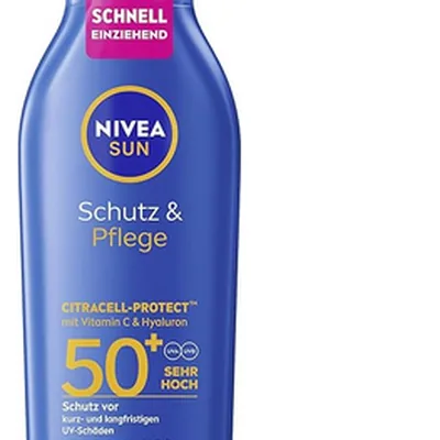 NIVEA SUN Schutz & Pflege Sonnenlotion LSF 50+ – 200ml