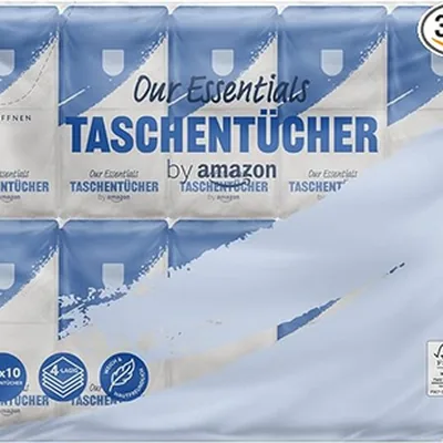 by Amazon Taschentücher 4-lagig – 300 Stück