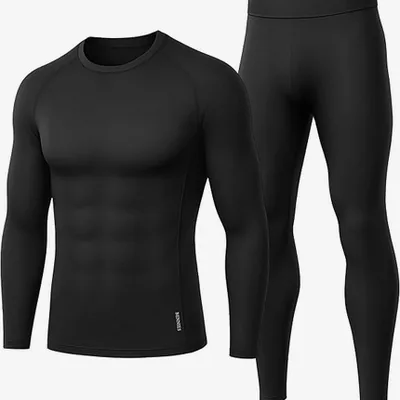 BENNIES Thermounterwäsche Set Herren – Ski, Funktionswäsche warm